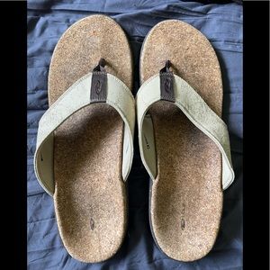 Ocean Sole, size 13, flip flops, only worn in the house. Like new.